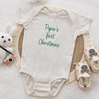 COUPLEHOODIES Personalized Baby Onesie Bodysuit – Custom Embroidery Gift for Pregnancy Reveal Baby Shower or First Grandchild