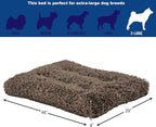 MidWest Homes for Pets XL QuietTime Deluxe Coco Chic Pet Bed, Ultra-Soft & Overstuffed, Machine Washable, Fits 48-inch Crate
