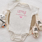 COUPLEHOODIES Personalized Baby Onesie Bodysuit – Custom Embroidery Gift for Pregnancy Reveal Baby Shower or First Grandchild