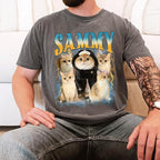 Mit & Mia Custom Your Own Bootleg Rap Shirts for Boyfriend Girlfriend Face Shirt with Photo Gift for Him Her Pet Lovers