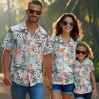 Custom Hawaiian Shirt with Face Photo Picture for Men Women Kids Youth Adult, Tropical Personalized Hawaiian Shirts Gift
