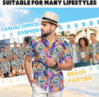 Custom Hawaiian Shirt with Face Photo Picture for Men Women Kids Youth Adult, Tropical Personalized Hawaiian Shirts Gift