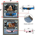 Dog Memorial Gifts Personalized Loss Of Pet Dog Memorial Picture Frame Pet Loss Gift Personalized Custom Cat Picture Collar Frames Memory Boxes For Keepsakes Death Remembrance