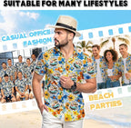 Custom Hawaiian Shirt with Face Photo Picture for Men Women Kids Youth Adult, Tropical Personalized Hawaiian Shirts Gift