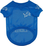 Pets First NFL Detroit Lions Raglan Jersey One Pride - Size X-Large. Cutest Football Jersey for Dogs & Cats