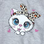 Toddler Baby Girls Clothes Long-sleeve Tie Dye Hoodie Sweatshirt Pants Hooded Outfit Set