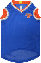 Pets First NBA NEW YORK KNICKS DOG Jersey, X-Large - Tank Top Basketball Pet Jersey
