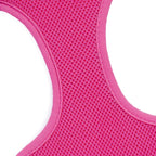 Mile High Life Step in Dog Harness for Small Dogs No Pull, Easy Get on Air Mesh Vest Harness, Adjustable Easy Closures Both Neck and Chest (Hot Pink, M Chest 15.7"-23.2")