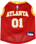 Pets First NBA Atlanta Hawks Dog Jersey, Small- Tank Top Basketball Pet Jersey