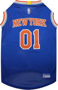 Pets First NBA NEW YORK KNICKS DOG Jersey, X-Large - Tank Top Basketball Pet Jersey