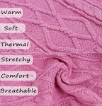 Dog Sweaters for Small Dogs XS Dog Sweaters Girl Pink Chihuahua Sweater Warm Doggie Winter Clothes Knitted Puppy Clothes for Yorkie Sleeveless Doggy Outfit Custume (Pink, X-Small)