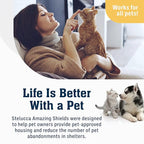6 Pack XL Anti Cat Scratch Furniture Protector - Couch Protector from Cat Claws w/Twist Pins - Heavy Duty, Strong, Clear, Easy-to-Apply Scratching Deterrent and Shield for Sofa