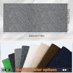 Cat Scratch Furniture Protector - 118" x 17" Trimmable Self-Adhesive Cats Claws Scratch Pads, DIY Cat Climbing Couch Protector for Scratch Post Cat Tree Replacement Indoor (Light Gray)