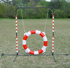 Agility Tire Jump - Double Walled Inflatale Tires with a Metal Frame Setup for Competition and Training
