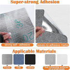 Cat Scratch Furniture Protector - 40" x 17" Trimmable Self-Adhesive Cats Claws Scratch Pads, DIY Cat Climbing Couch Protector for Scratch Post Cat Tree Replacement Indoor (Light Gray)