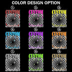 H-DEWALL Custom T Shirts Mineral Wash Tshirt Bootleg Rap Tee Customized Gifts for Boyfriend Birthday Shirts Tops for Women