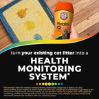 ARM & Hammer Health IQ Cat Litter Additive, with Color Changing Health Indicators, Works with Most Litter, 10 oz
