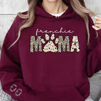 Personalized Dog Breed Mama Sweatshirt, Custom Paw Print Sweater, Cozy Pet Lover Outfit, Unique Gift