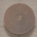 Round Cat Scratcher Pad 10 inch Diameter 3/5 inch Thickness Scratch Replacement Refill Scratching Board Cat scratchers for Indoor Cats (5 Pc)