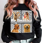 H-DEWALL Custom Shirts Custom Bootleg Rap Shirt for Him Custom Face Shirt with Photo Pet Custom Tees Gift for Dog Cat Lover