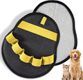 Pet Hair Fur Removal Mitt Glove for Cats Dogs 5-Finger Electrostatic Reusable Pet Hair Remover Brush Tool for Couch Furniture Carpet Laundry Clothing