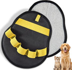 Pet Hair Fur Removal Mitt Glove for Cats Dogs 5-Finger Electrostatic Reusable Pet Hair Remover Brush Tool for Couch Furniture Carpet Laundry Clothing