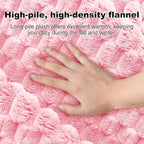 Dog Bed Crate Mat, Soft Durable Washable Anti-Slip Kennel Pad for Dogs & Cats, Reversible (Pink, L(35"*23"*1.5"))