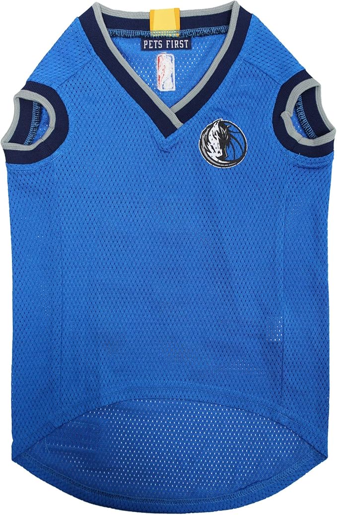 Pets First NBA DALLAS MAVERICKS DOG Jersey, Large - Tank Top Basketball Pet Jersey