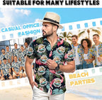 Custom Hawaiian Shirt with Face Photo Picture for Men Women Kids Youth Adult, Tropical Personalized Hawaiian Shirts Gift