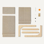 Amazon Basics New L-Shaped Cat Scratch Post, 16.5" x 11.4" x 26.8"