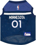 Pets First NBA Minnesota Timberwolves Dog Jersey, X-Large - Tank Top Basketball Pet Jersey