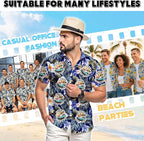 Custom Hawaiian Shirt with Face Photo Picture for Men Women Kids Youth Adult, Tropical Personalized Hawaiian Shirts Gift
