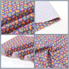 ARING PET Easter Dog Bandanas, Cute Purple Colorful Eggs Pet Bandana Scarf Triangle Bibs for Puppy Small Medium Large Boy Girl Dogs Cats-S