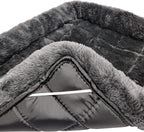 MidWest Homes for Pets QuietTime XXS Dog Bed – Gray Faux Fur Bolster, Ultra-Soft and Machine Washable, Fits 18-Inch Crates and Carriers, for Small Dogs and Cats