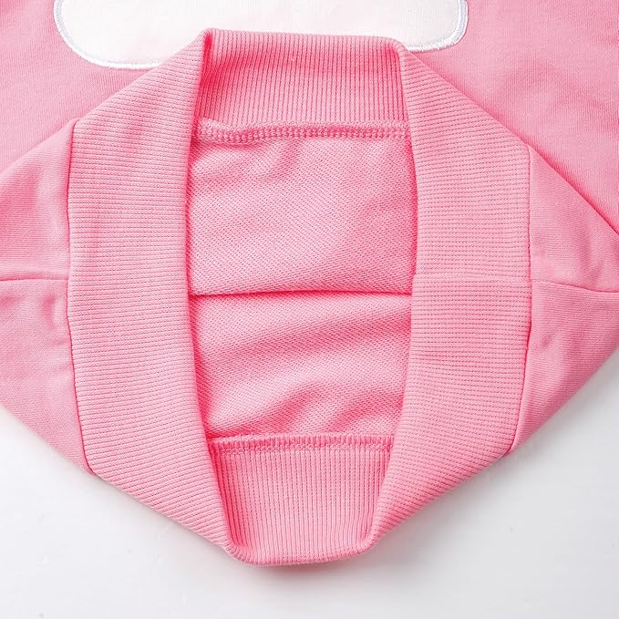 RETSUGO Toddler Baby Girls Sweatshirts Casual Pullover Crewneck Winter Long Sleeve Tops Shirts Clothes 3T-8T
