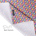 ARING PET Easter Dog Bandanas, Cute Purple Colorful Eggs Pet Bandana Scarf Triangle Bibs for Puppy Small Medium Large Boy Girl Dogs Cats-S