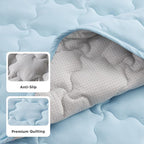Bedsure Cooling Mat for Large Dogs – 41x28 Thin Washable Cooling Pet Pad for Puppy, QMAX>0.5, XL Portable Kennel Puppy Bed for Summer, Non-Slip Summer Crate Pad for Big Dog Up to 80 lbs