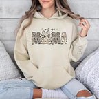 Personalized Dog Breed Mama Sweatshirt, Custom Paw Print Sweater, Cozy Pet Lover Outfit, Unique Gift