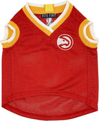 Pets First NBA Atlanta Hawks Dog Jersey, X-Small- Tank Top Basketball Pet Jersey