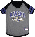 Pets First Hoodie for Dogs & Cats. NFL Football Licensed Dog Hoody Tee Shirt, Small. Sports Hoody T-Shirt for Pets. Licensed Sporty Dog Shirt