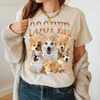 Mit & Mia Custom Your Own Bootleg Rap Shirts for Boyfriend Girlfriend Face Shirt with Photo Gift for Him Her Pet Lovers