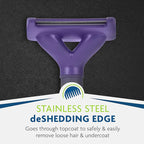 FURminator® deShedding Tool For Medium/Large Cats, Long Hair, Removes Loose Hair From Shedding