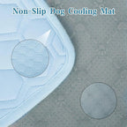 Cooling Mat for Dogs Thicken Pad for Cats,Rabbit&Medium,Large Dogs Internal Arc-Chill Cool Fiber Dog Cooling Mat Non-Slip Washable Summer Pet Outdoor Bed