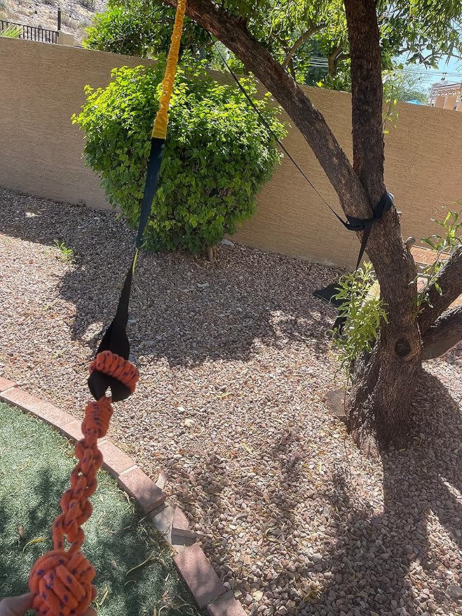 Dog Bungee Toy 20.35 ft Reinforced Interactive Rope with Two Replacement Refills - Dog Rope Toys Interactive Toys